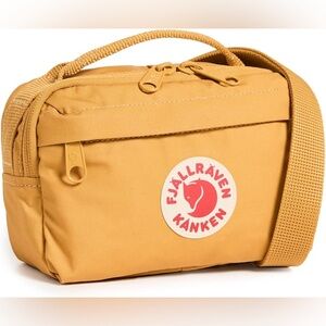 Fjallraven Women's Kanken Hip Pack, Orange, One Size
